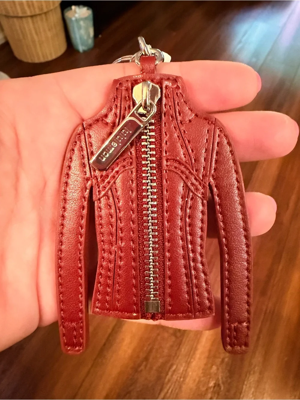 lululemon athletica Red Jacket Keychain